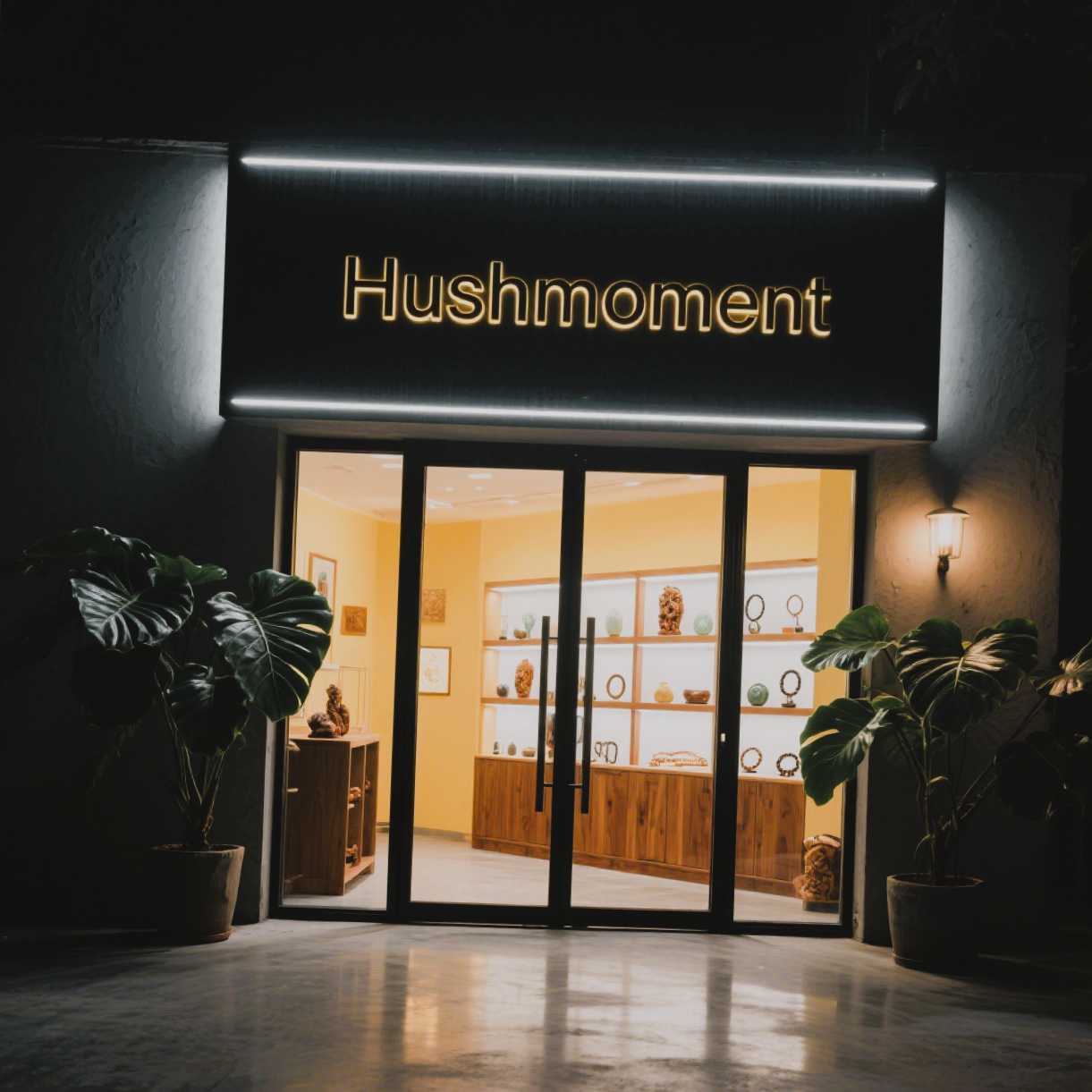hushmoment-Brand photo, showing brand image and logo