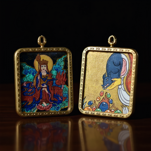 Jizo Bodhisattva thangka · Protection, Peace & Family Safety