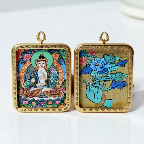 Mahasthamaprapta Thangka · Wisdom & Personal Strength