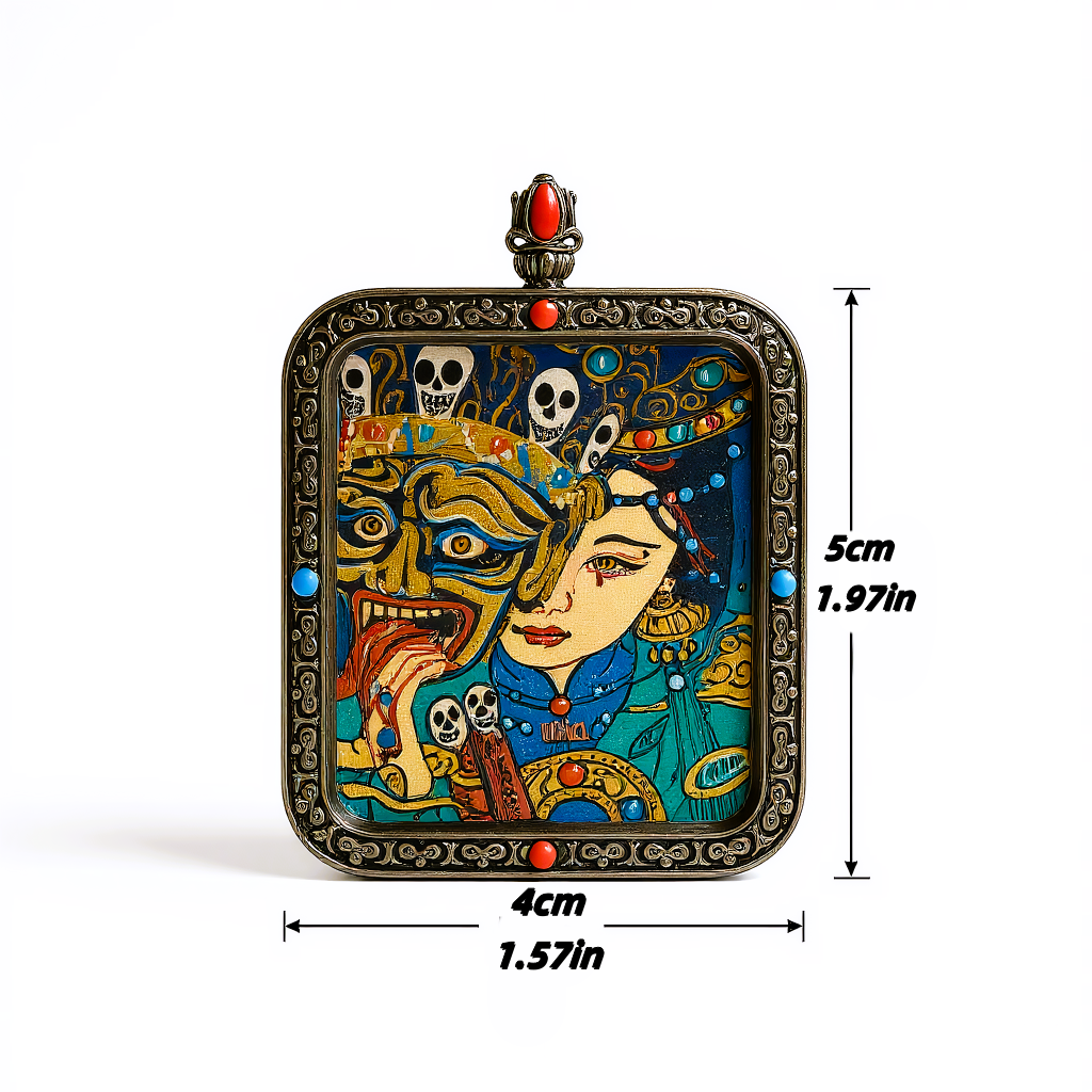 Zakhi Lhamo Thangka · Wealth & Career Protection