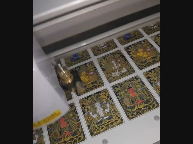 Video of Printed Thangka – Printed Version